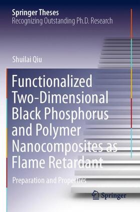 Functionalized Two-Dimensional Black Phosphorus and Polymer Nanocomposites as Flame Retardant