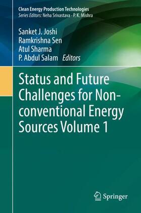 Status and Future Challenges for Non-conventional Energy Sources Volume 1