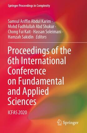 Proceedings of the 6th International Conference on Fundamental and Applied Sciences