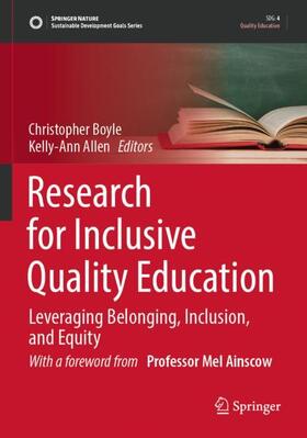 Research for Inclusive Quality Education