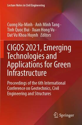 CIGOS 2021, Emerging Technologies and Applications for Green Infrastructure