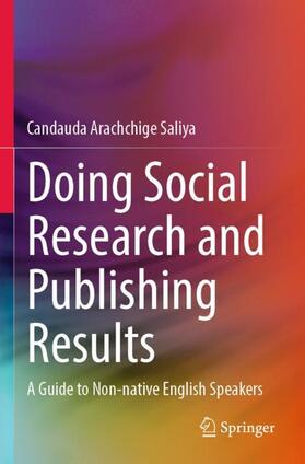 Doing Social Research and Publishing Results