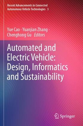 Automated and Electric Vehicle: Design, Informatics and Sustainability