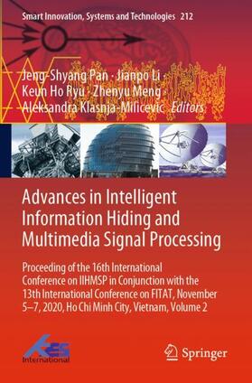 Advances in Intelligent Information Hiding and Multimedia Signal Processing