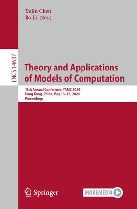 Theory and Applications of Models of Computation