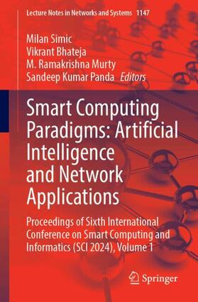 Smart Computing Paradigms: Artificial Intelligence and Network Applications