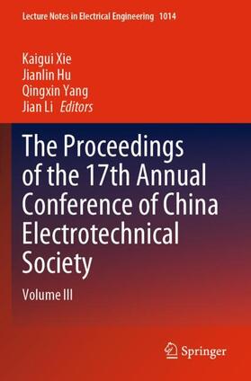 The Proceedings of the 17th Annual Conference of China Electrotechnical Society