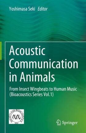 Acoustic Communication in Animals