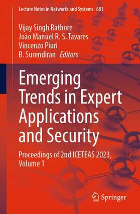 Emerging Trends in Expert Applications and Security