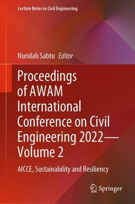 Proceedings of AWAM International Conference on Civil Engineering 2022¿Volume 2