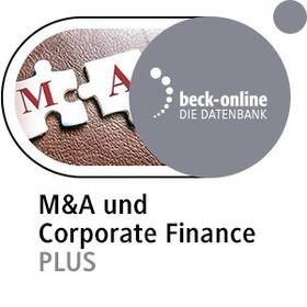 beck-online. M&A und Corporate Finance PLUS