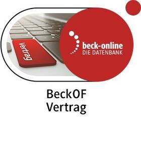 beck-online. Beck'sche Online-Formulare Vertrag