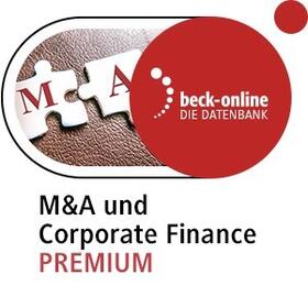 beck-online. M&A und Corporate Finance PREMIUM
