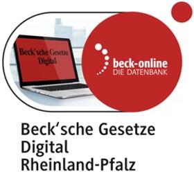 beck-online. Beck´sche Gesetze Digital Rheinland-Pfalz