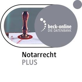 beck-online. Notarrecht PLUS