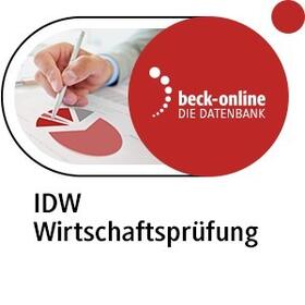 beck-online. IDW Wirtschaftsprüfung