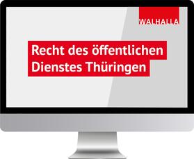 Recht des öffentlichen Dienstes Thüringen