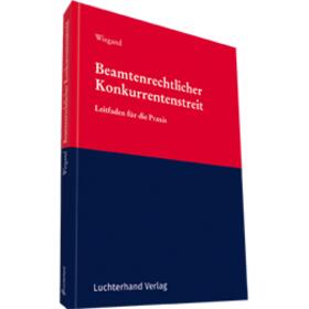 Beamtenrechtlicher Konkurrentenstreit