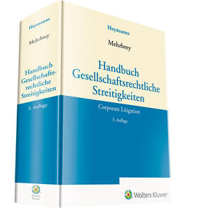 Handbuch Gesellschaftsrechtliche Streitigkeiten