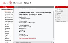 Internationales Ehe- und Kindschaftsrecht online
