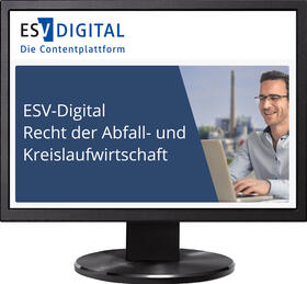 ESV-Digital Recht der Abfall- und Kreislaufwirtschaft - Jahresabonnement bei Kombibezug Print und Datenbank