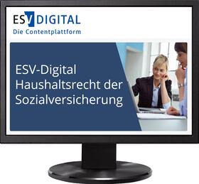 ESV-Digital Haushaltsrecht der Sozialversicherung - Jahresabonnement bei Kombibezug Print und Datenbank