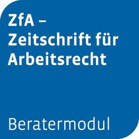 Beratermodul ZfA - Zeitschrift für Arbeitsrecht