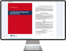Landesbeamtengesetz Rheinland-Pfalz – Digital
