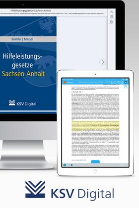 Hilfeleistungsgesetze Sachsen-Anhalt (digital)