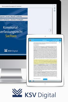 Kommunalverfassungsrecht Sachsen (digital)