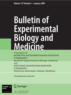 Bulletin of Experimental Biology and Medicine