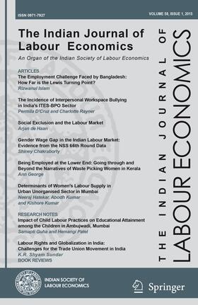 The Indian Journal of Labour Economics