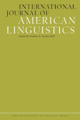 International Journal of American Linguistics
