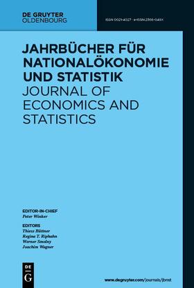 Jahrbücher für Nationalökonomie und Statistik