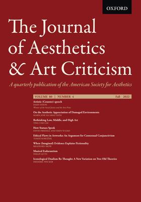 The Journal of Aesthetics and Art Criticism