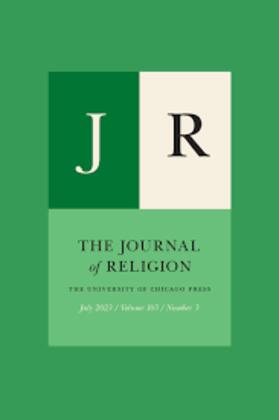 The Journal of Religion