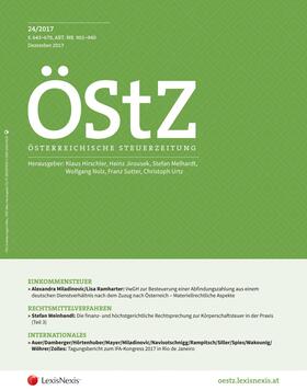 ÖStZ - Österreichische Steuerzeitung