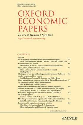 Oxford Economic Papers