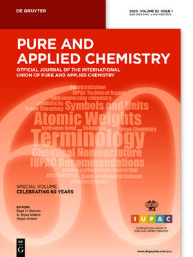 Pure and Applied Chemistry