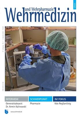 Wehrmedizin und Wehrpharmazie