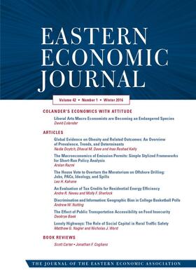 Eastern Economic Journal