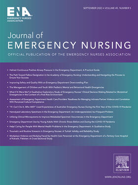 Journal of Emergency Nursing