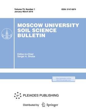 Moscow University Soil Science Bulletin