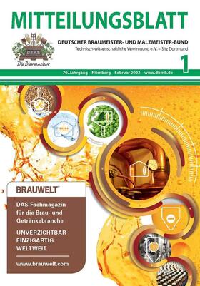 MITTEILUNGSBLATT Deutscher Braumeister- und Malzmeister-Bund