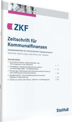 Zeitschrift für Kommunalfinanzen ZKF