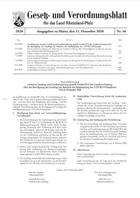 Gesetz- und Verordnungsblatt für das Land Rheinland-Pfalz
