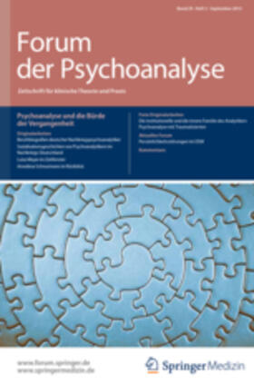 Forum der Psychoanalyse