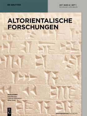 Altorientalische Forschungen