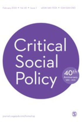 Critical Social Policy