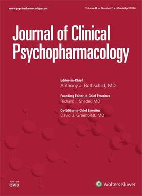 Journal of Clinical Psychopharmacology